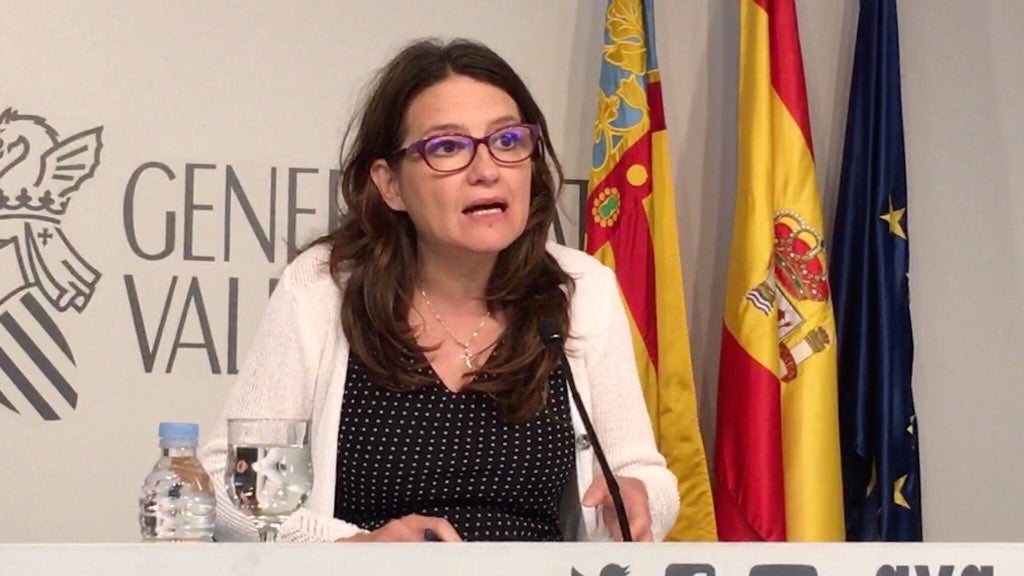Oltra sosté que seria "incoherent" canviar el discurs sobre el finançament, perquè només ha canviat el cap del govern espanyol.