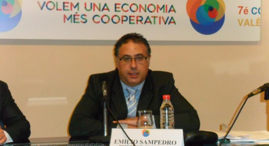 El president de Fevecta, Emilio Sampedro, en una imatge d'arxiu
