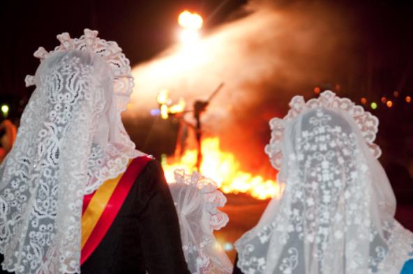 La previsió d'ocupació de les Fogueres de 2016 va ser del 82,2%, 12,8 punts per baix de la de les festes d'enguany