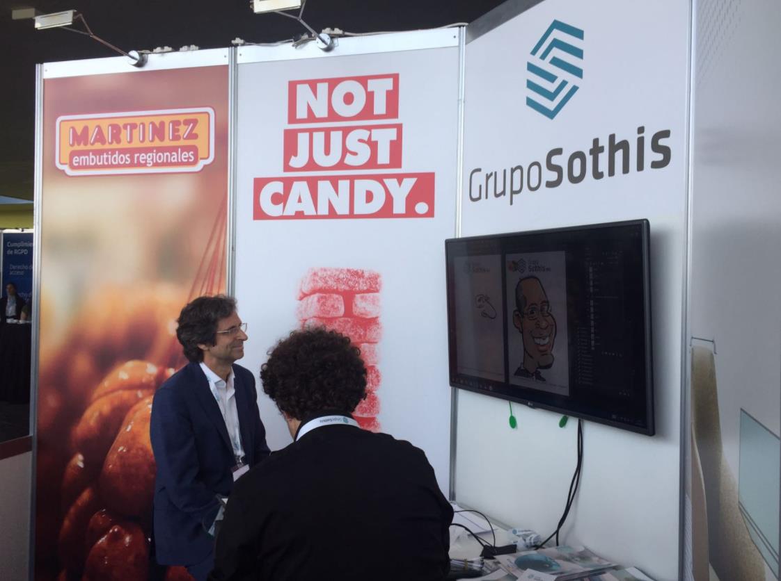 Estand de Grupo Sothis en el fòrum AUSAPE 2017