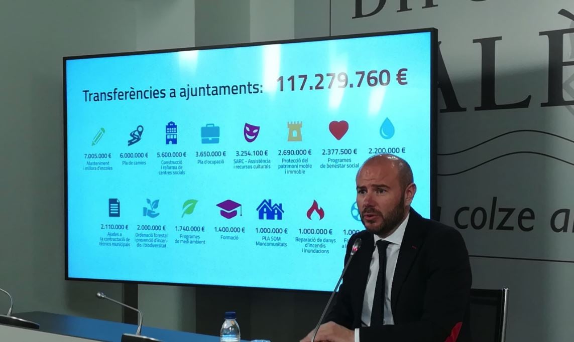 El diputat Toni Gaspar ha destacat que el Pla Estratègic contempla ajudes per a totes les àrees.