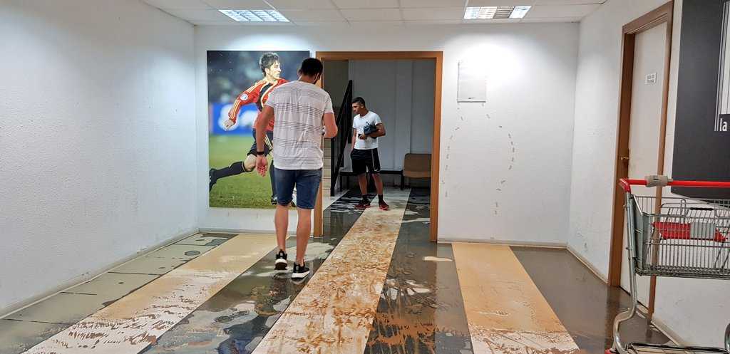 El president del club ha lamentat que l'estadi estiga actualment en una situació crítica.