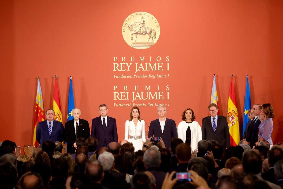 La reina Letizia ha presidit el lliurament dels Premis Jaume I.