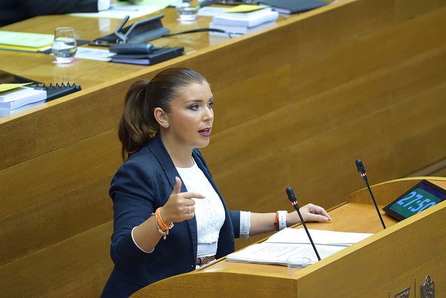 Mari Carmen Sánchez ha anunciat que el seu grup s'abstindrà en totes les propostes presentades pel PP al Debat de Política General.