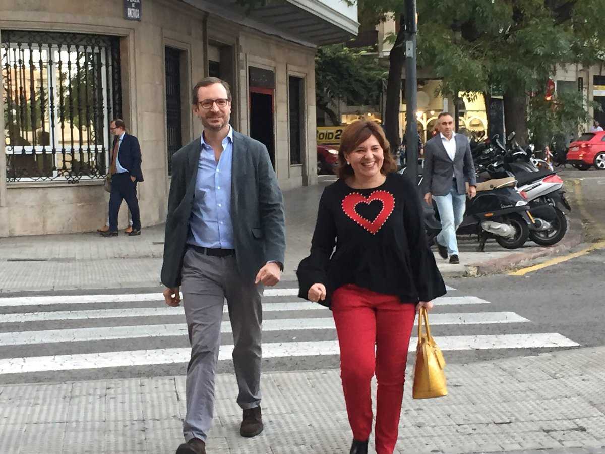 Javier Maroto ha presidit el comité executiu del PPCV junt a la seua presidenta Isabel Bonig.