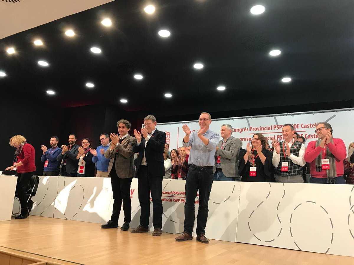 Ximo Puig, que ha clausurat el cònclave ha demanat als socialistes de la demarcació que facen créixer el partit: 'Som molts però hem de ser més'.