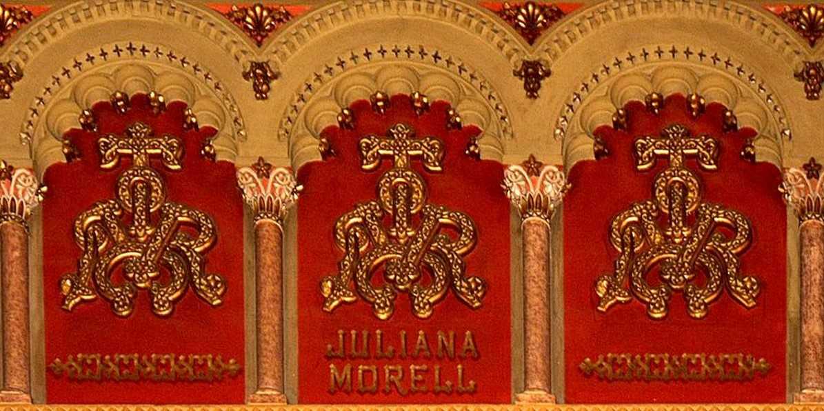El nom de Juliana Morell al paranimf de la Universitat de Barcelona