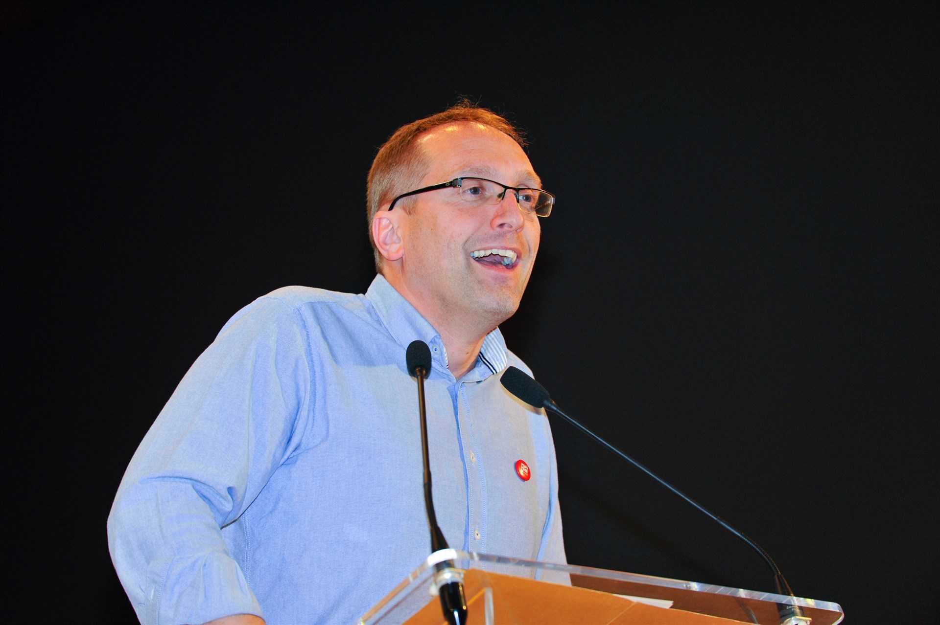 El secretari general del PSPV en la demarcació de Castelló, Ernest Blanch.