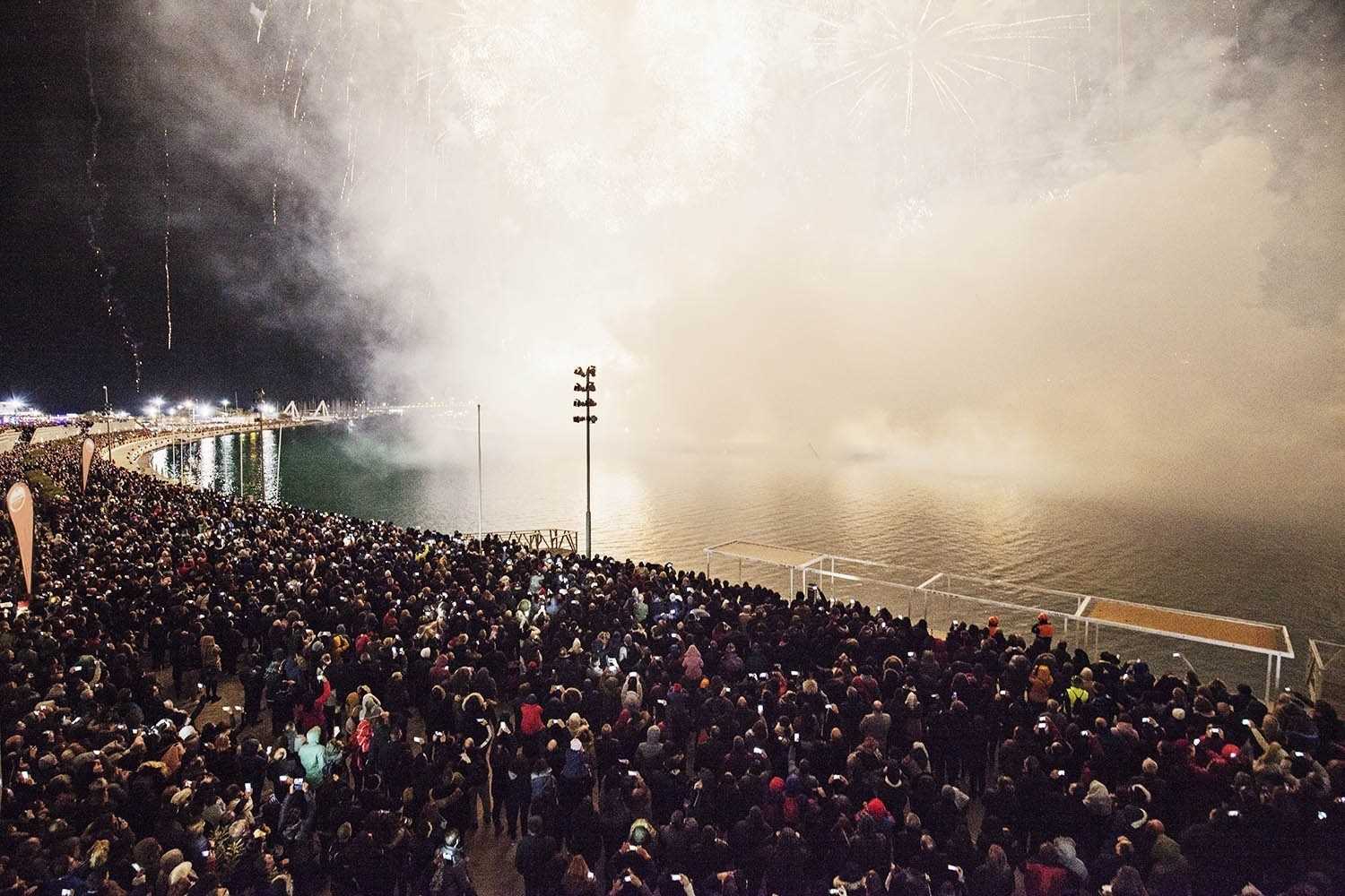 La mascletà tindrà una durada similar a la de l'any passat, entorn dels 10 minuts. Imatge d'arxiu.