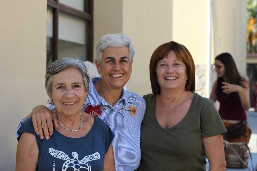 Emi, Asun i Marieta, feministes d’Alcoi