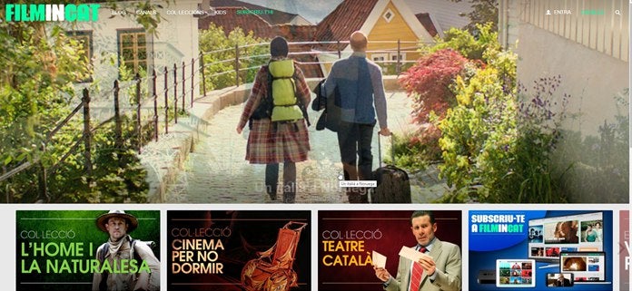 El catàleg de FilminCAT ofereix un miler de títols als seus abonats.