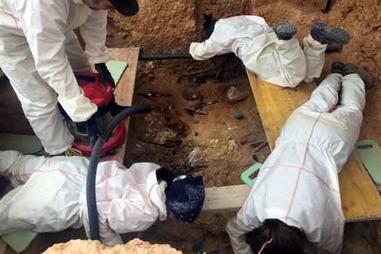 La investigació va ser oberta després que l'equip arqueològic que porta a terme els treball d'exhumació posara en coneixement del jutjat l'aparició d'aquestes restes òssies.