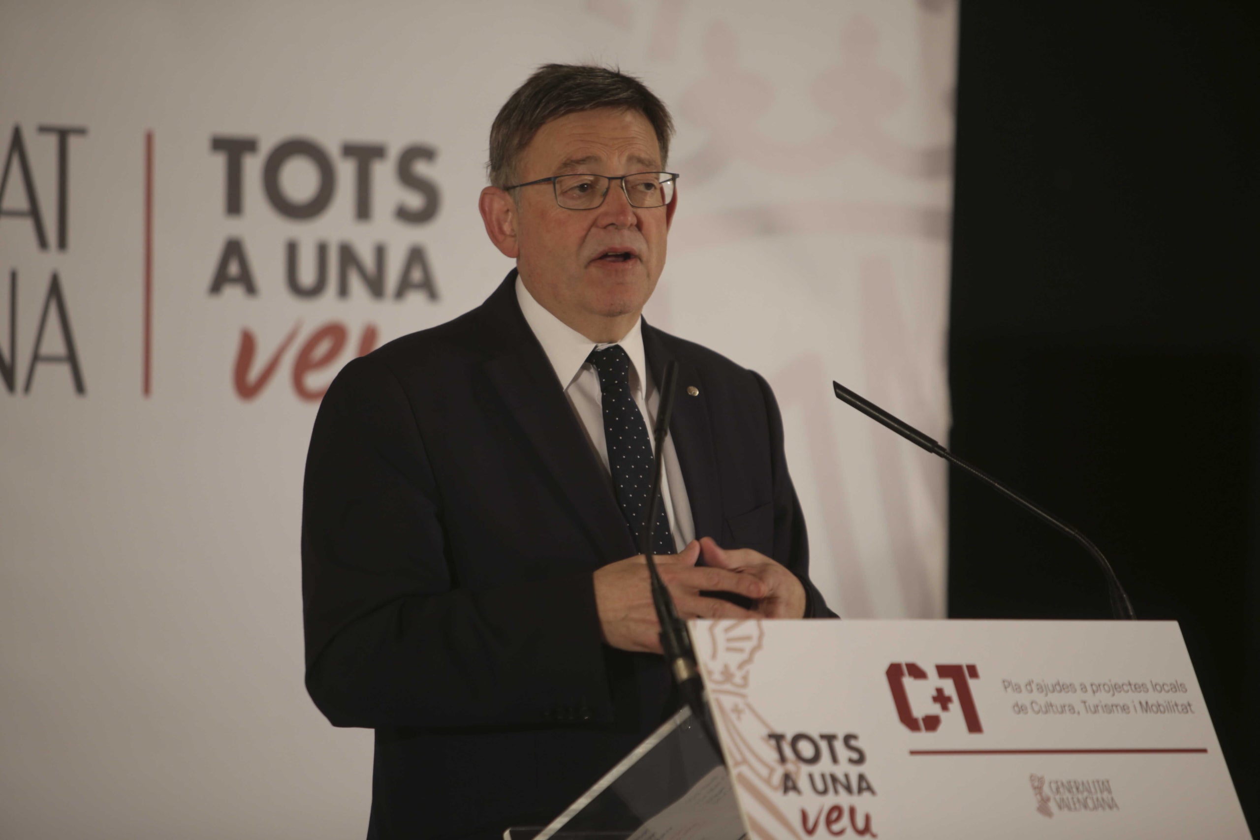 El president Puig ha destacat l'actual col·laboració entre institucions per a millorar la gestió dels recursos públics.