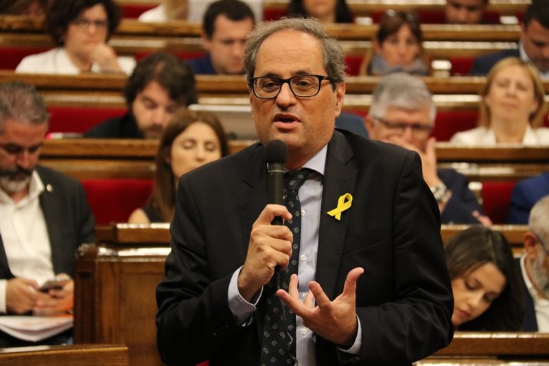 Torra ja es va querellar contra Alfonso Guerra per qualificar-lo de nazi.