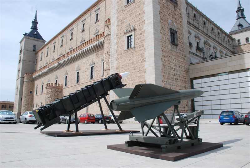 Una de les exposicions que acull el Museu de l'Exèrcit a Toledo.