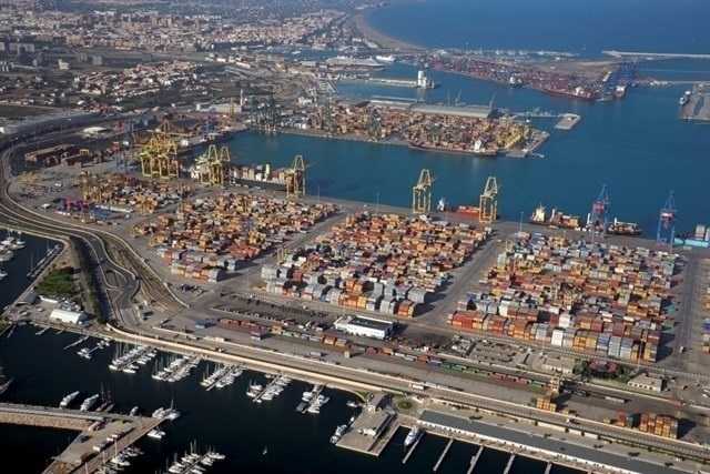 Imatge d'arxiu del port de València.