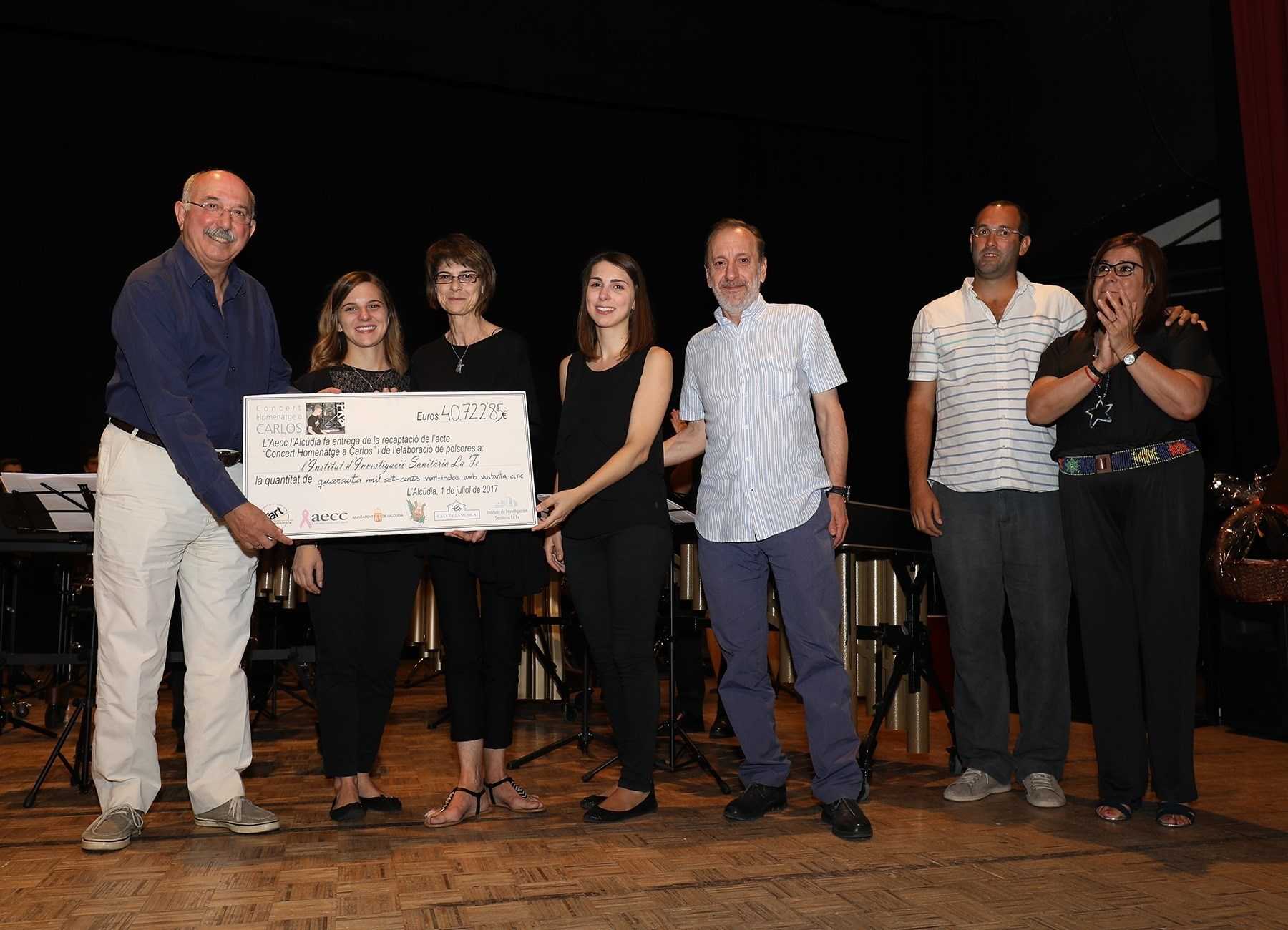 Acte celebrat a la Casa de la Cultura de l'Alcúdia