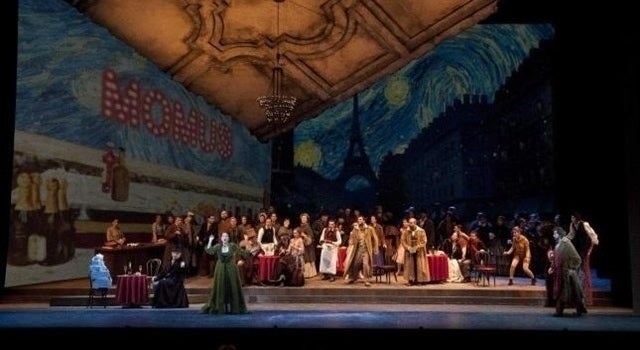 Una representació de 'La Bohème' del Palau de les Arts