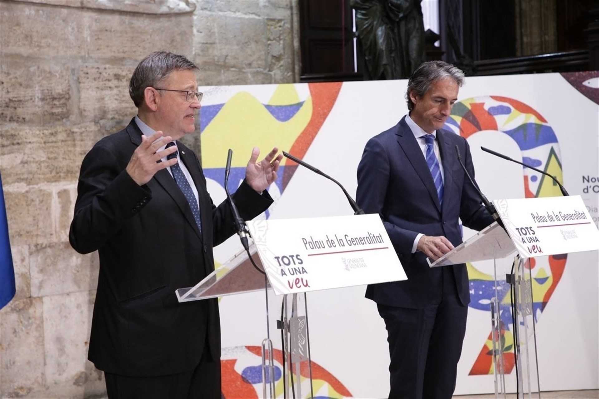 La gratuïtat de l'AP-7 i el contracte programa del transport metropolità de València queden fora dels compromisos de De la Serna amb Puig