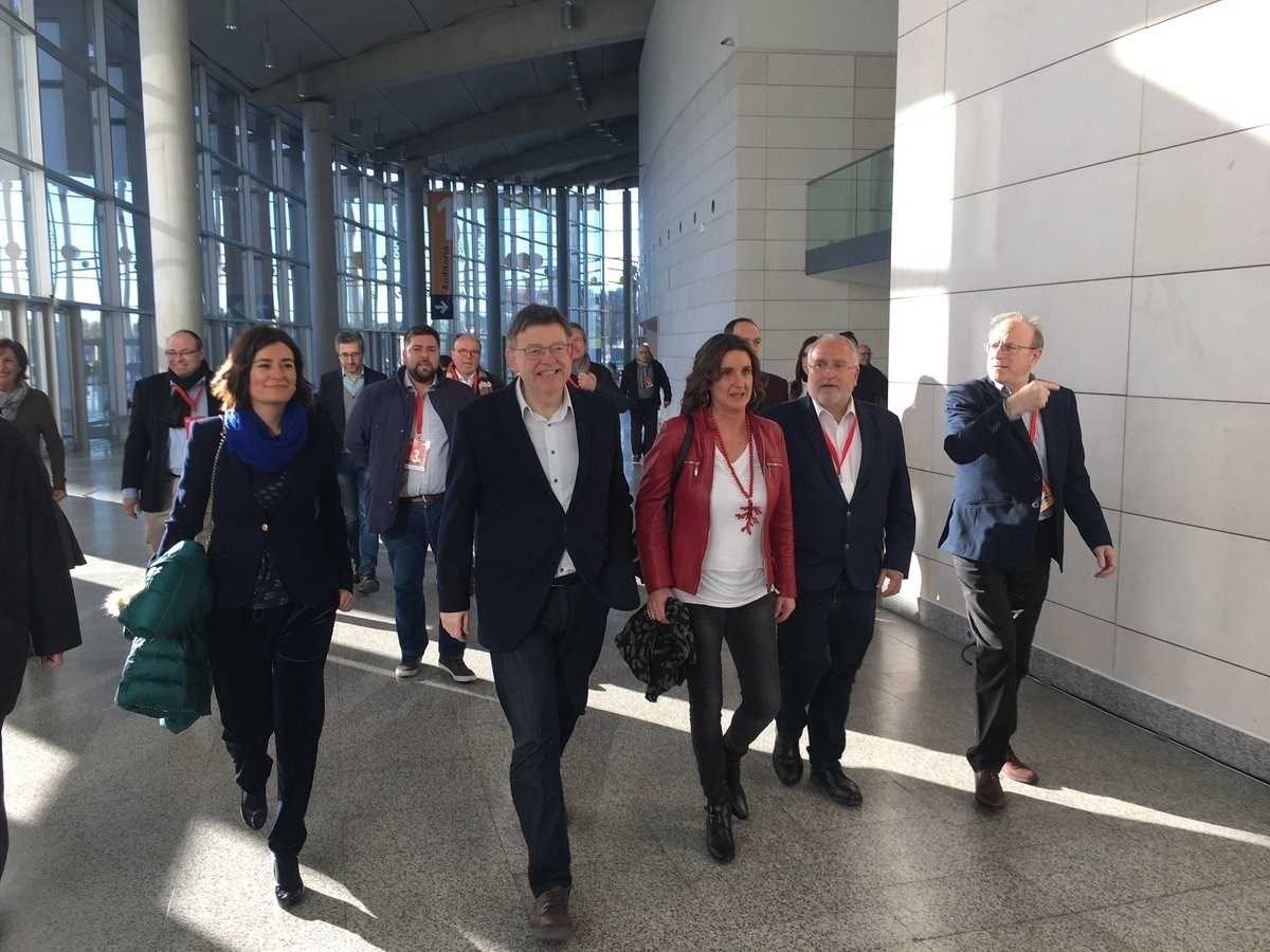 Puig ha agraït 'de tot cor' i 'com a socialista, valencià, demòcrata i federalista, el treball i el sentit comú del PSC'.