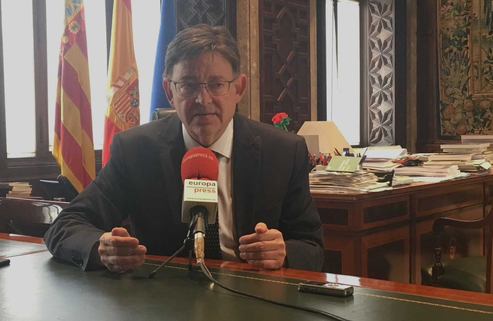 Puig assegura estar preocupat per "l'agenda de confrontació" de Casado.