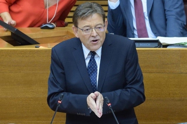 En una imatge d'arxiu, el president de la Generalitat, Ximo Puig.