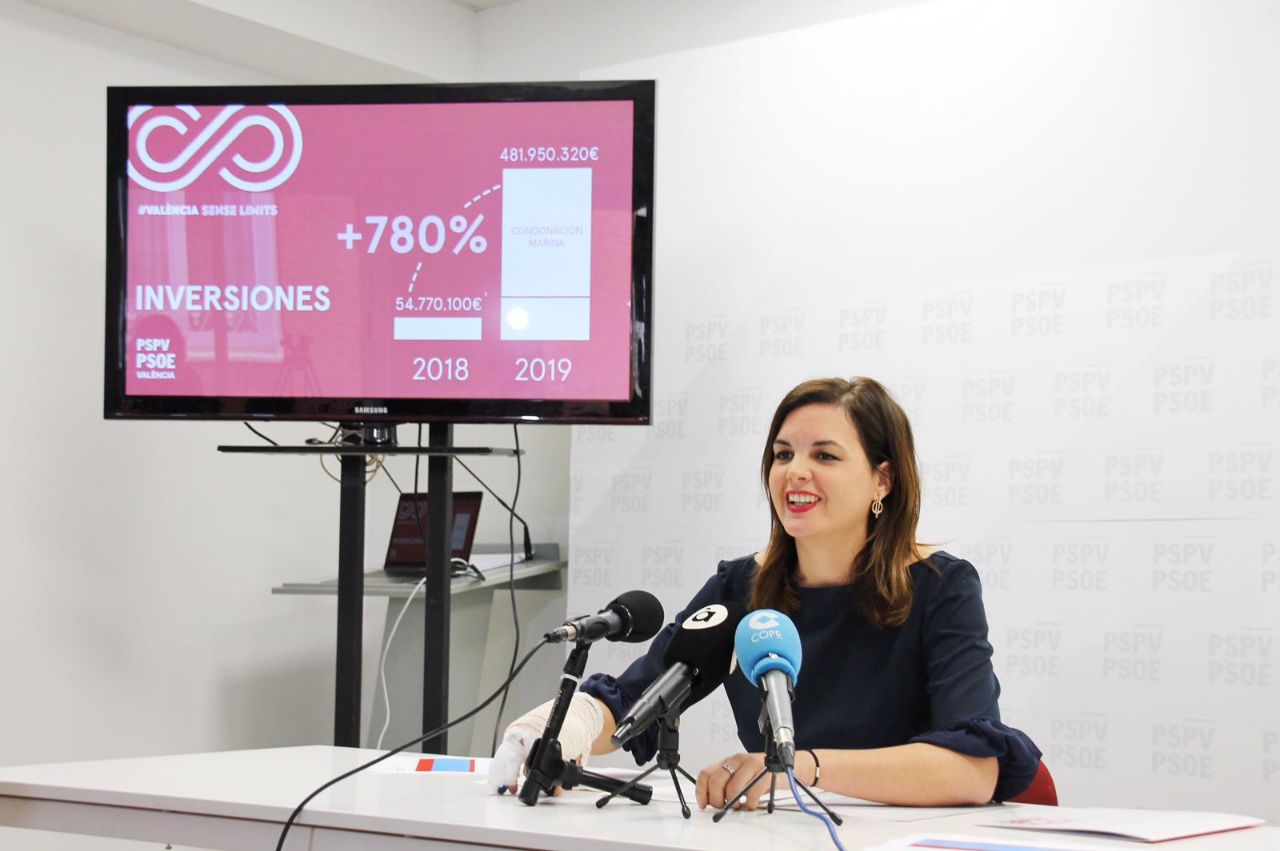 La socialista Sandra Gómez ha exposat que es contempla una inversió de 2.164 milions d'euros en diferents anualitats fins a 2026.