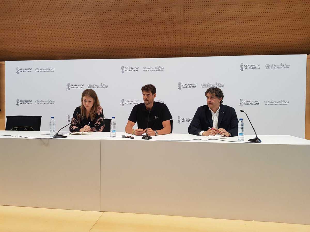 El secretari autonòmic de Turisme, Francesc Colomer, i la directora de l'Institut Valencià de les Dones, Maria Such, juntament amb el director del festival, David Sánchez, han presentat aquest dijous al migdia el punt d'atenció. 