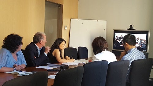 Imatge de la Comissió Bilateral entre representants de la Conselleria d'Habitatge i l'executiu espanyol.