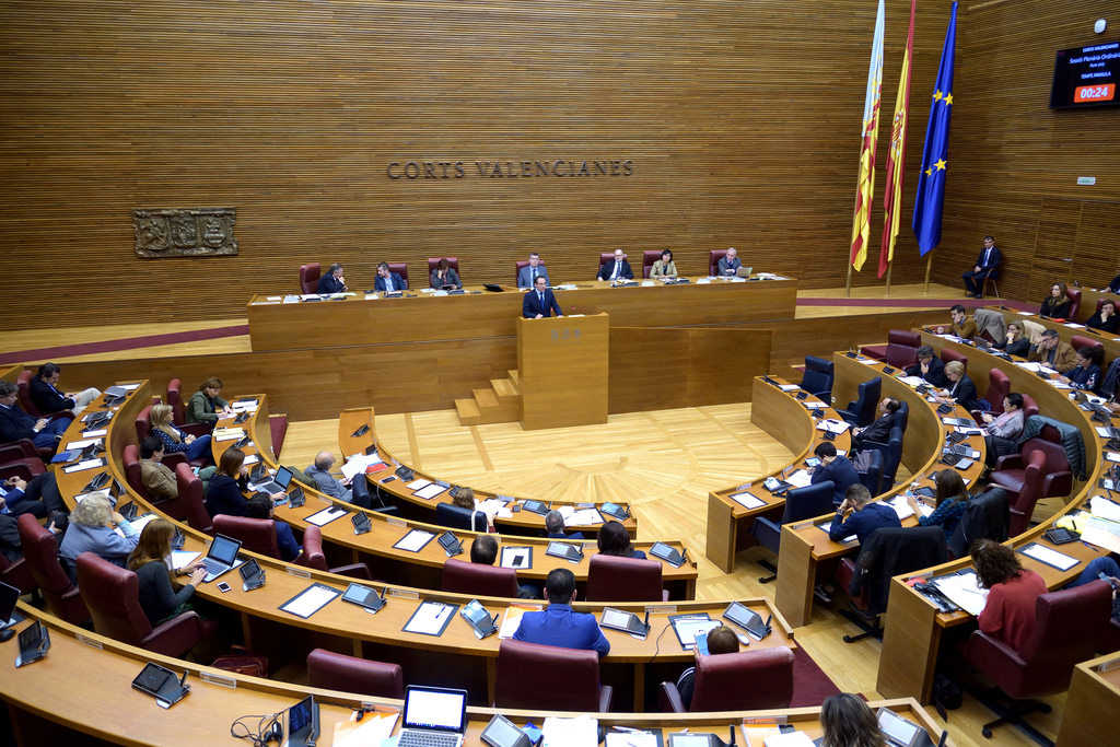 Les Corts han rebutjat tornar els pressupostos de 2019 al Consell.