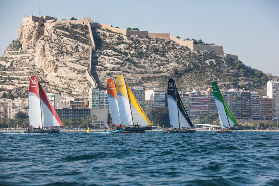 Alacant tornarà a ser protagonista aquest diumenge en l'eixida de la Volvo Ocean Race.