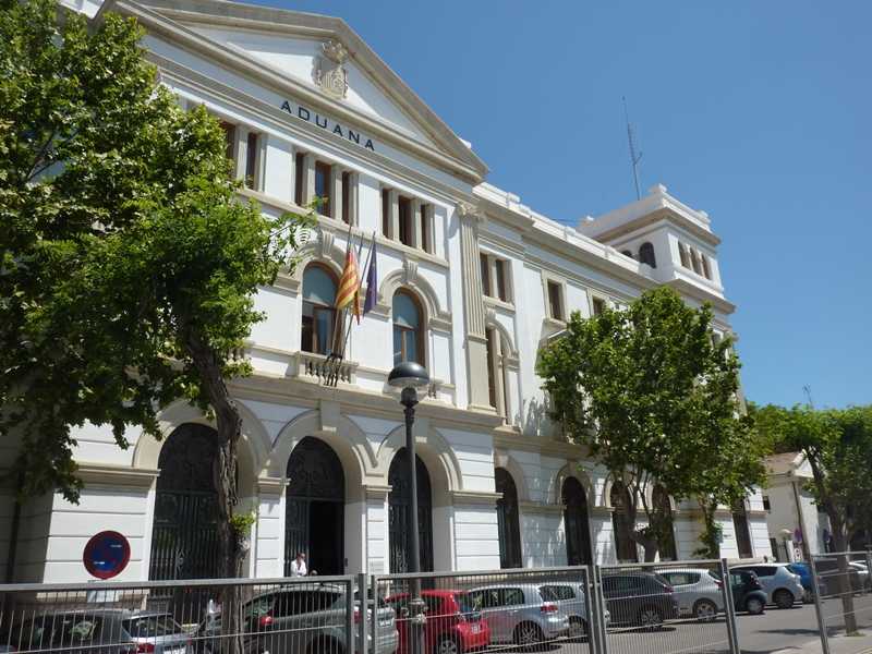 Façana de la duana de València