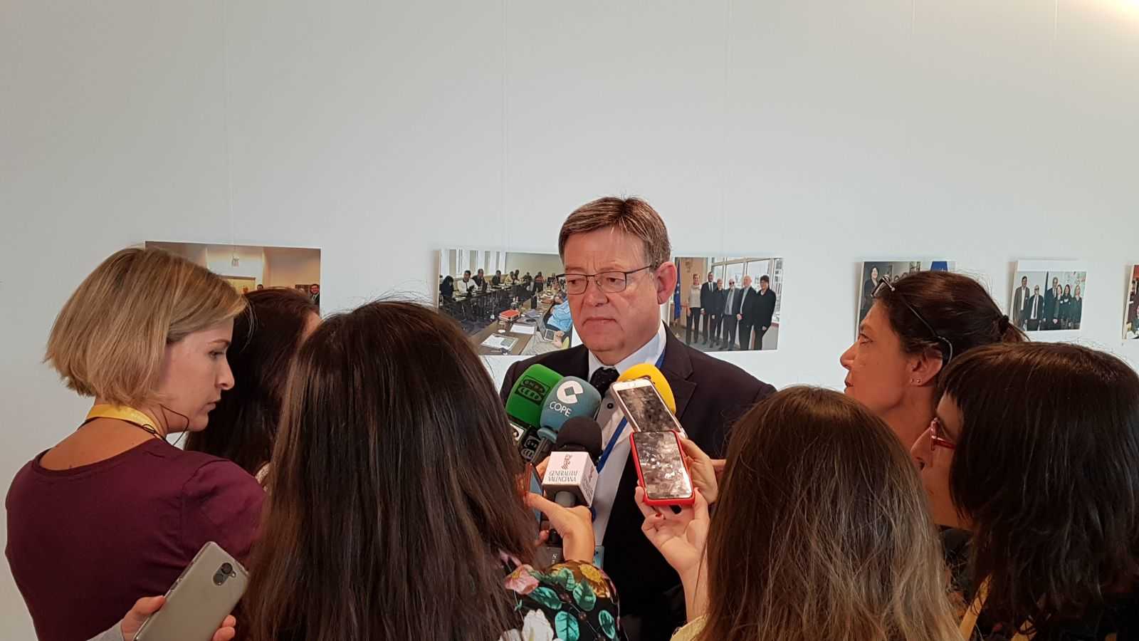 Puig demana a Moragues explicacions de les agressions patides per manifestants ahir a València.