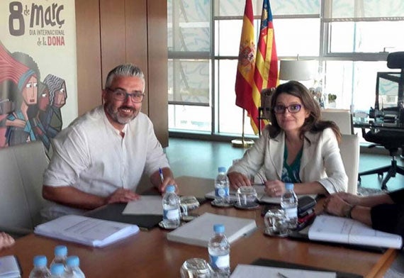 Juanma Ramón i Mónica Oltra