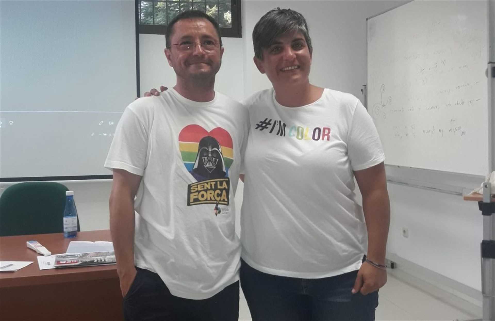 Àlec Casanova ha sigut el primer home trans triat coordinador general de Lambda.