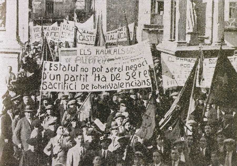 Manifestació a favor de l'Estatut, 1932