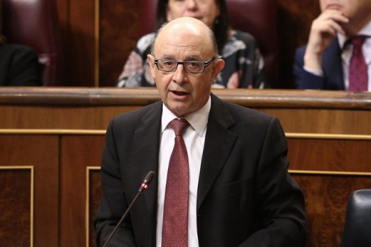 El ministre d'Hisenda, Cristóbal Montoro, en una imatge d'arxiu.