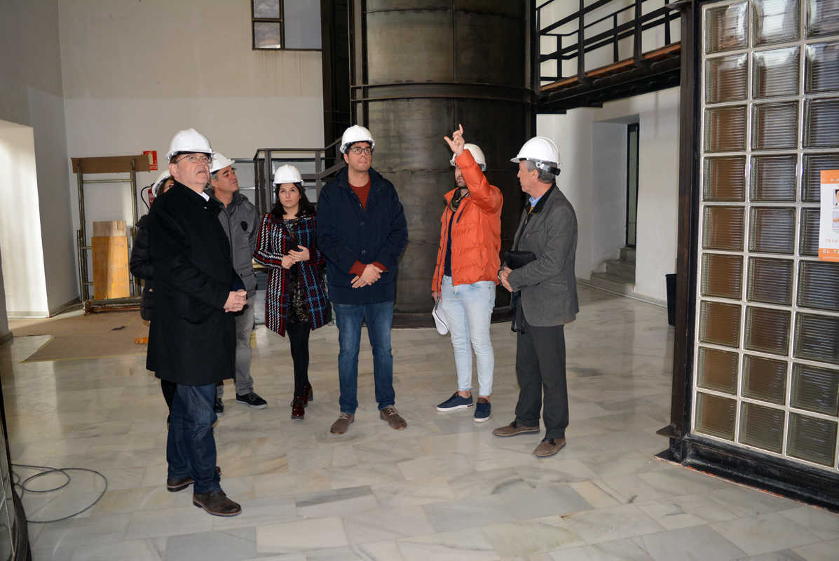 El president de la Generalitat ha visitat aquest dissabte les obres del Centre de Salut de Morella.