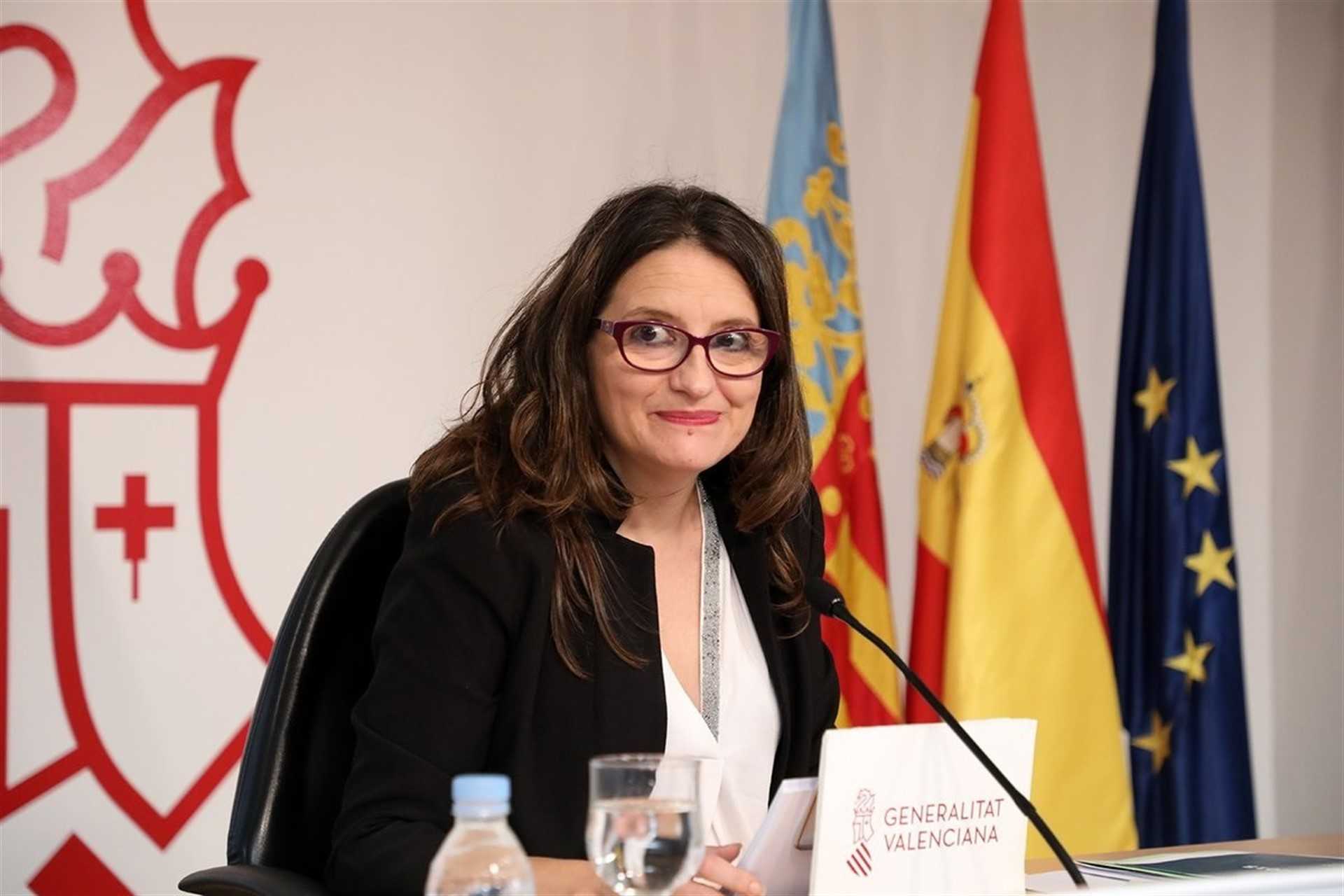 En una imatge d'arxiu, la vicepresidenta del Consell, Mónica Oltra.