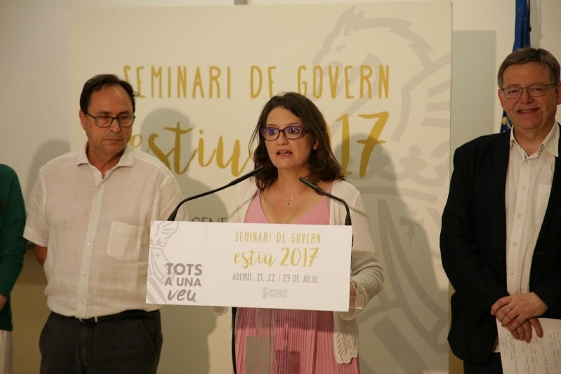 La vicepresidenta de la Generalitat ha anunciat un decret d'acció concertada perquè les entitats del tercer sector que gestionen centres no hagen de demanar cada any subvencions