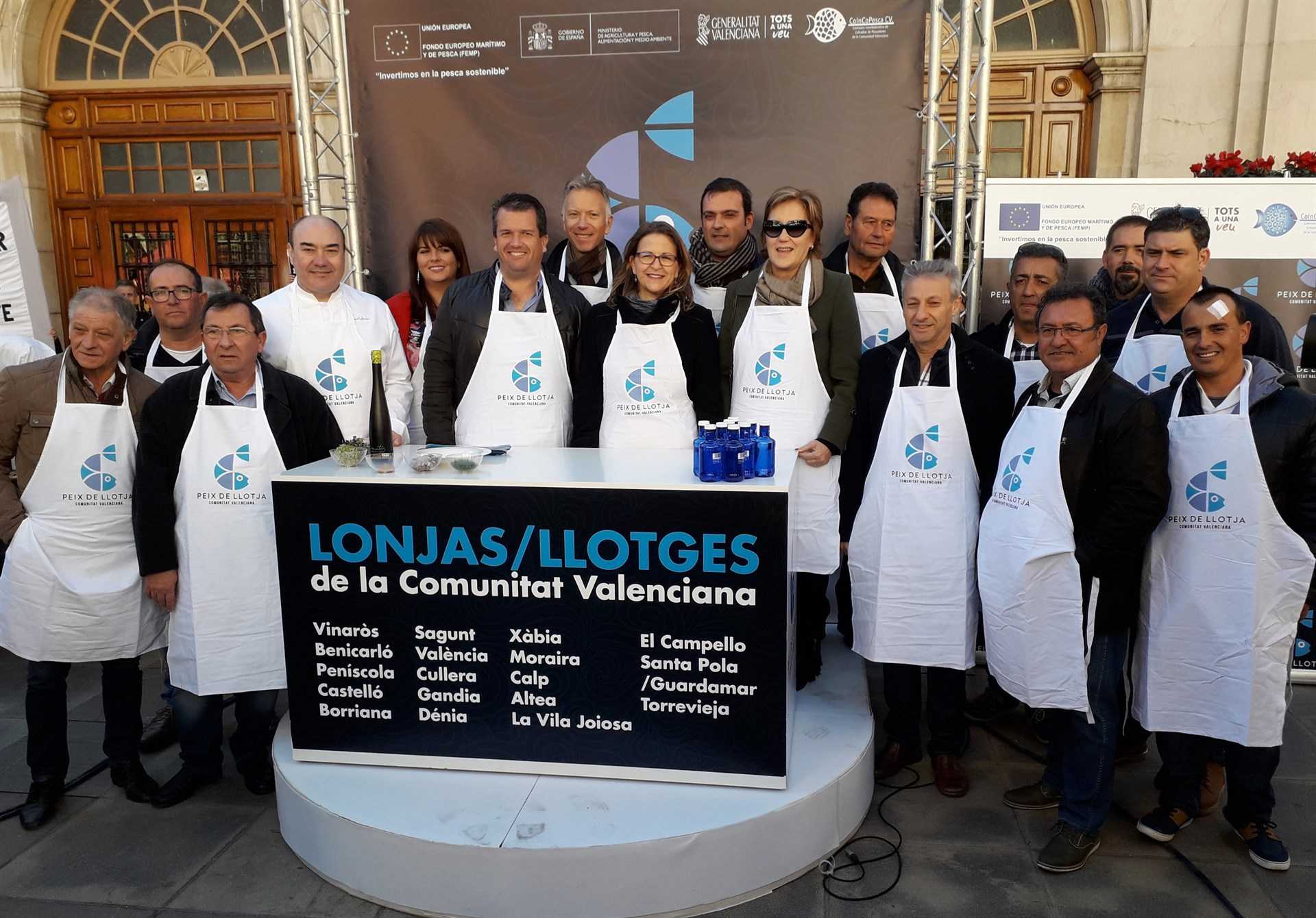 La distinció 'Peix de llotja' s'ha elaborat en col·laboració amb les 22 confrares de pescadors del territori