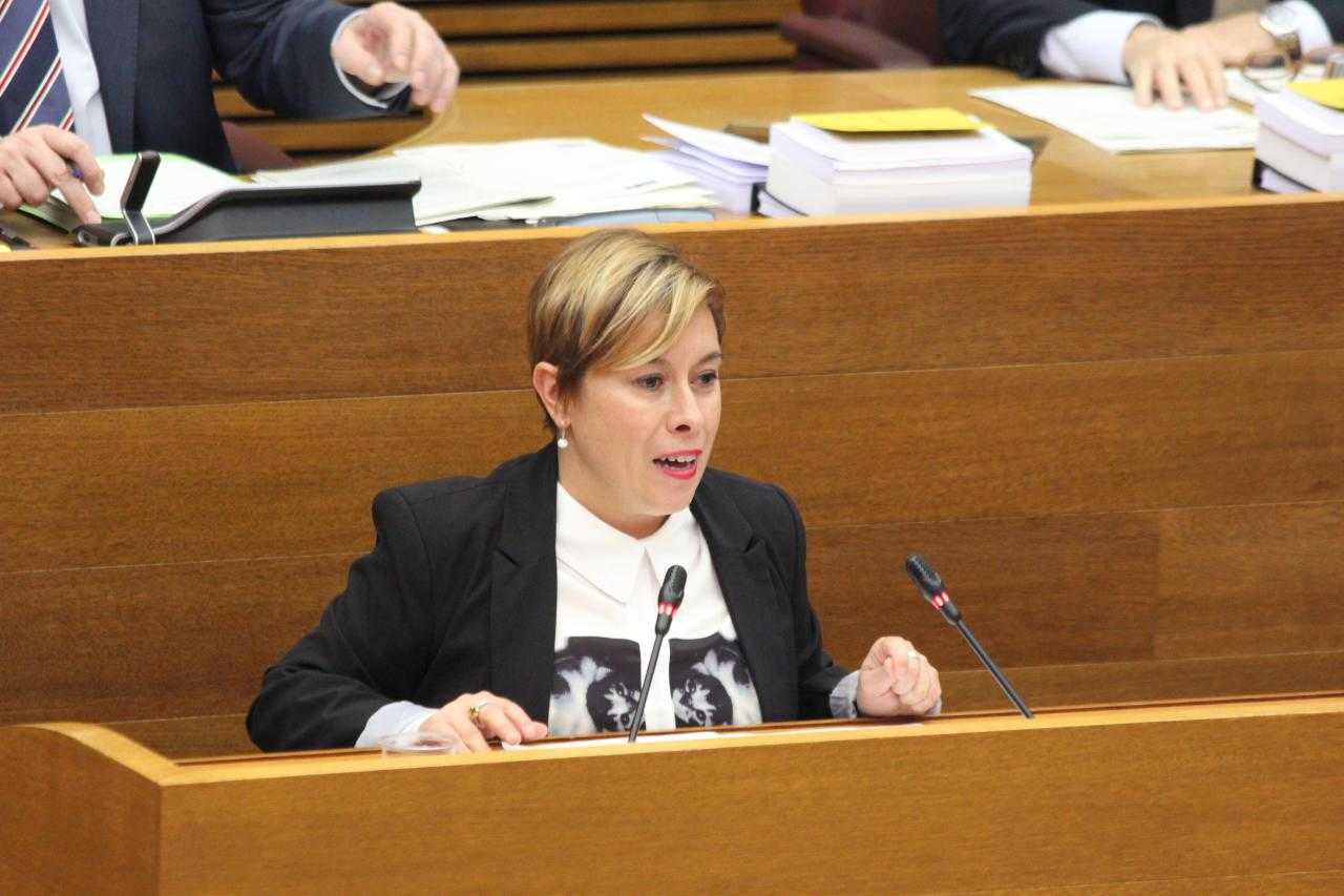 La diputada considera que el requisit de valencià ha condemnat el futur laboral de centenars de famílies.