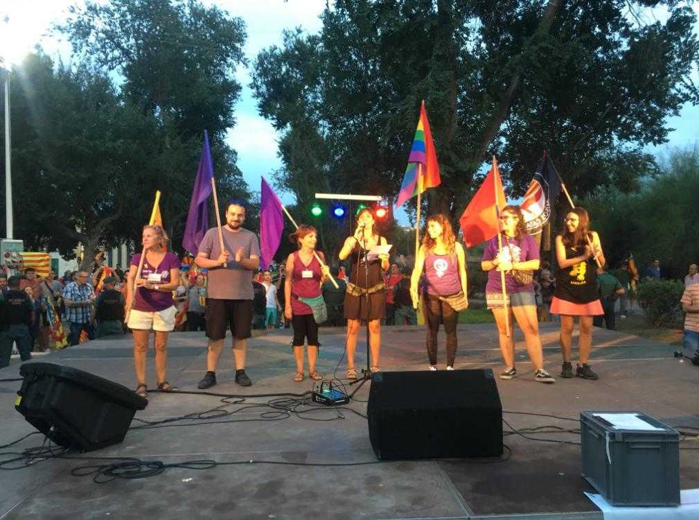 Imatge de la inauguració de l'Aplec del Camp de Turia, a Bétera.