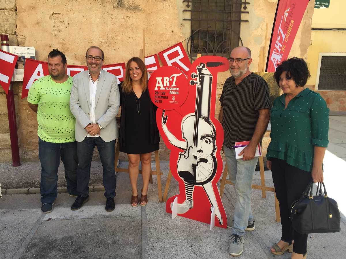 El festival Art al Carrer omplirà de cultura els carrers d'Alzira per tercer any consecutiu.