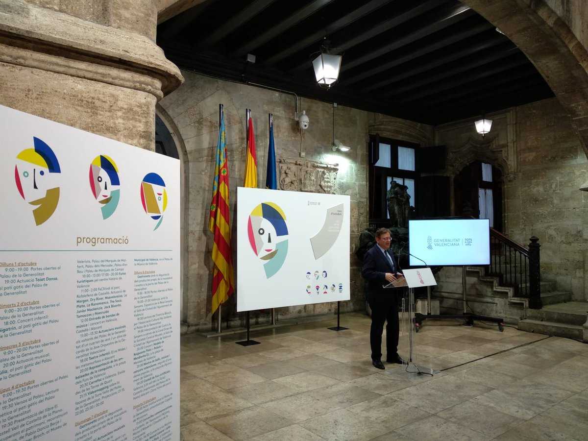 Els actes festius comencen aquest dilluns, amb una actuació de Taiat Dansa al pati gòtic del Palau de la Generalitat.