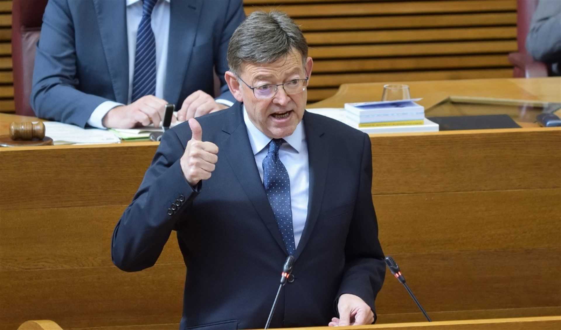 Ximo Puig no és partidari de convocar eleccions, de moment, ni a l'estat espanyol ni al País Valencià.