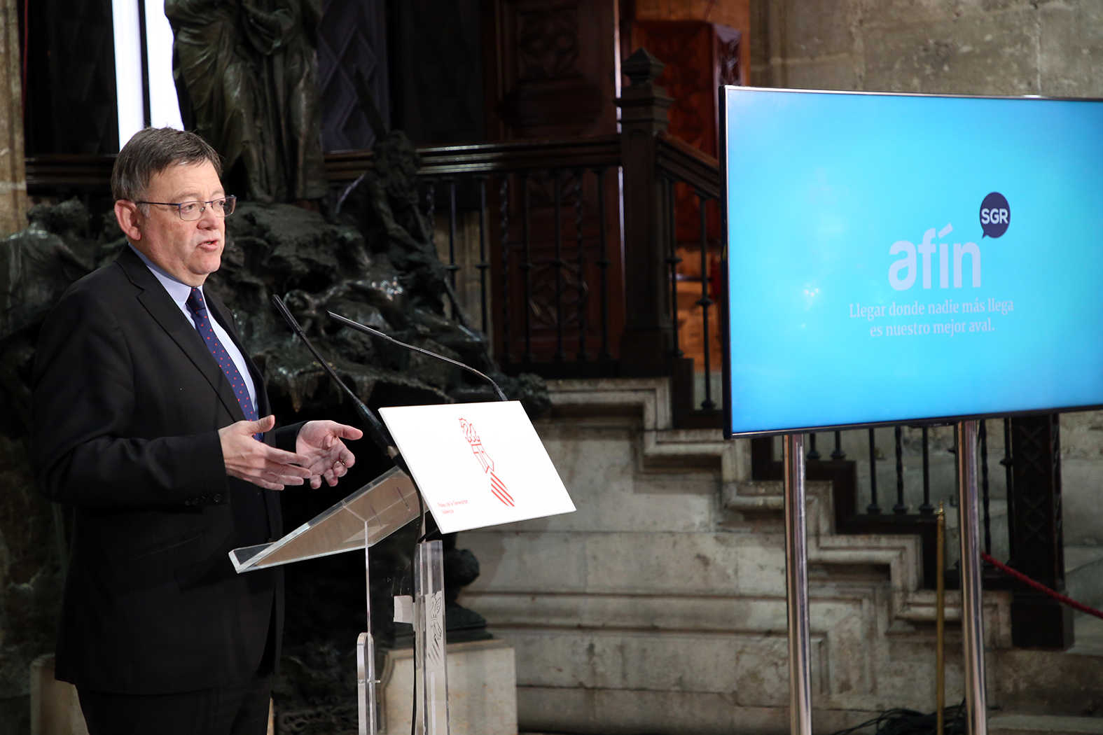 "Les decisions que s'han pres, s'han pres pensant sempre en l'interès general" ha assgurat el president de la Generalitat, Ximo Puig