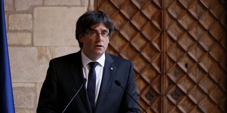 El destituï president de la Generalitat de Catalunya, Carles Puigdemont.