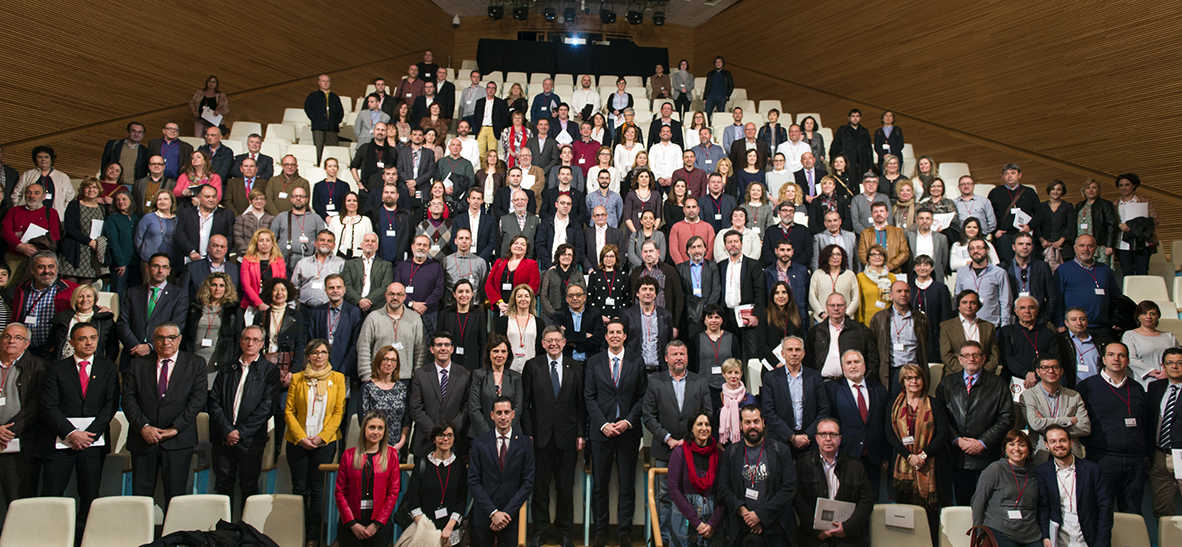 El president de la Generalitat, Ximo Puig, en una trobada amb la Federació Valenciana de Municipis i Províncies.