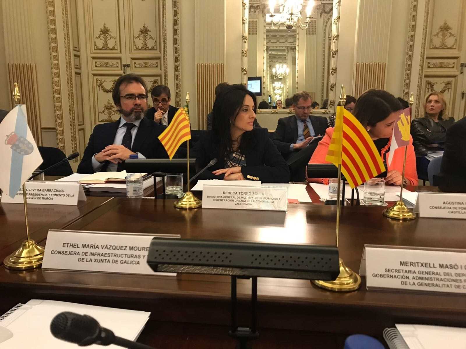 La directora general de vivenda ha definit la reunió d'aquest dijous com una "pantomima".